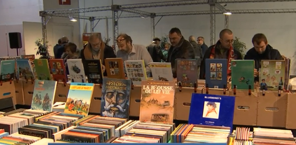 André Taymans au festival international de la BD