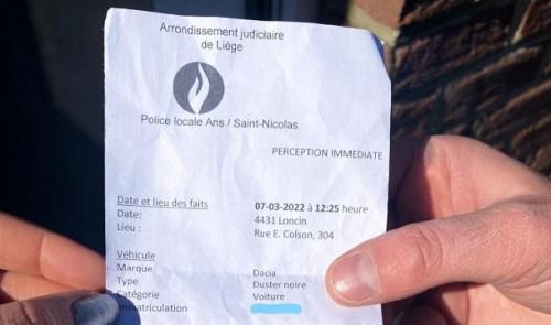 Ans: Attention aux faux PV de stationnement 