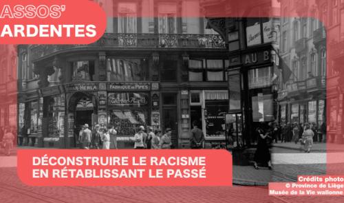 Assos' Ardentes : Rue Léopold, départ d'une visite guidée décoloniale de Liège