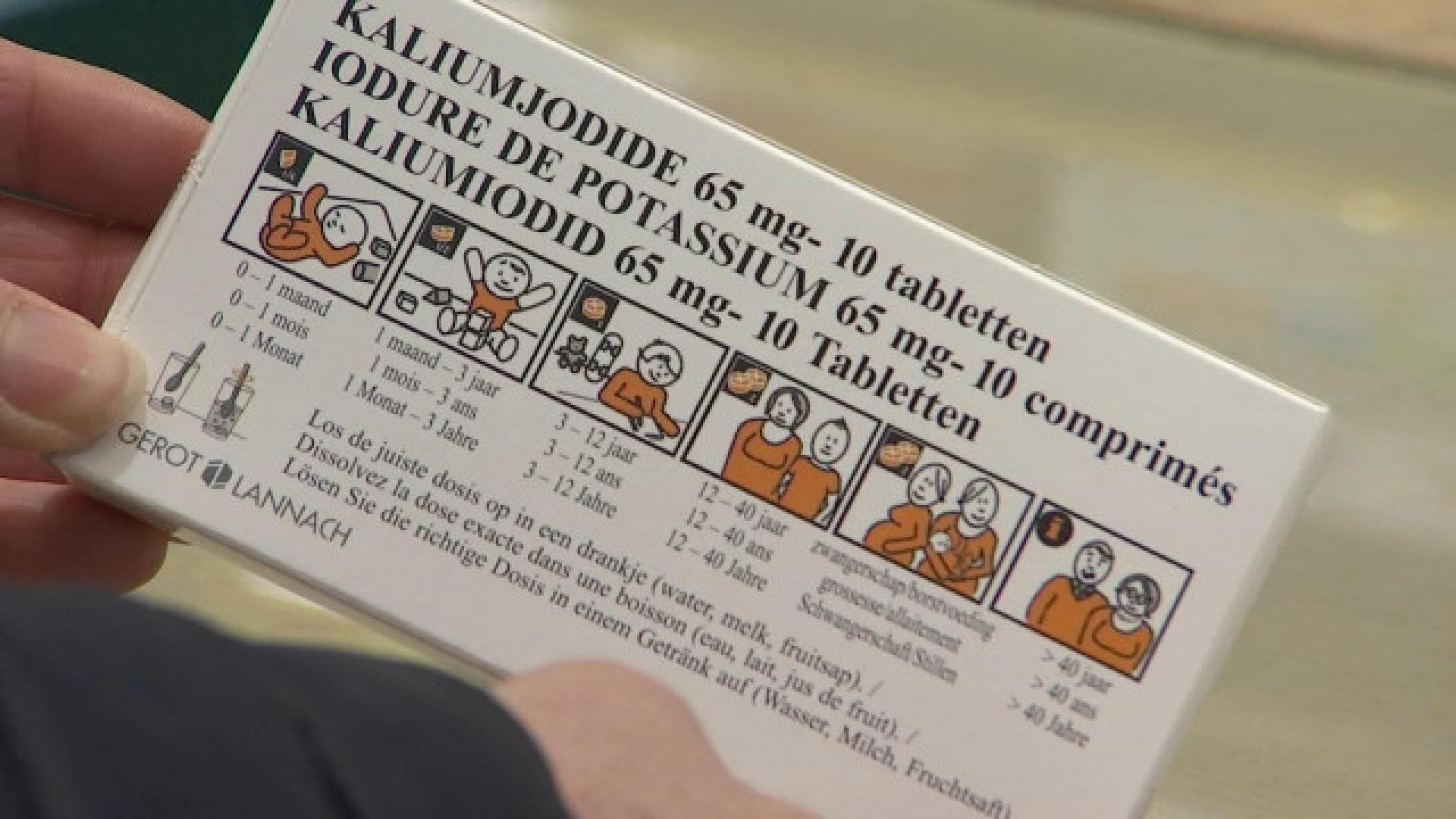 Avez-vous votre pastille d'iode ?