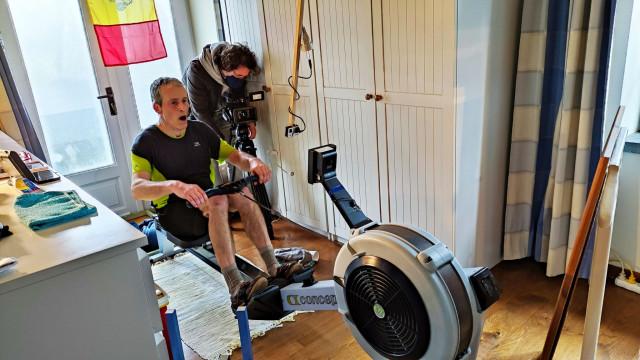 Aviron indoor: il renonce au record du monde après 180 km