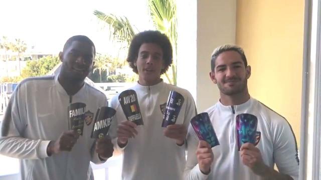 Les tibias d'Axel Witsel protégés grâce à un Liégeois