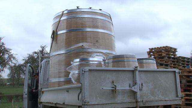 Barrique exceptionnelle pour Vin de Liège !