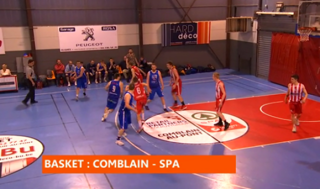 Basket : Comblain - Spa
