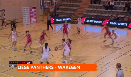 Basket : Liège Panthers - Waregem