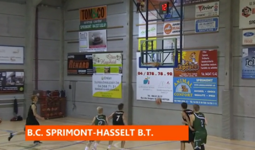 Basket : Sprimont - Hasselt