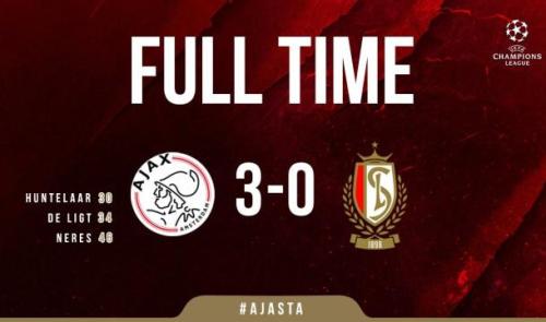 Battu 3-0 à l'Ajax, le Standard jouera l'Europa League