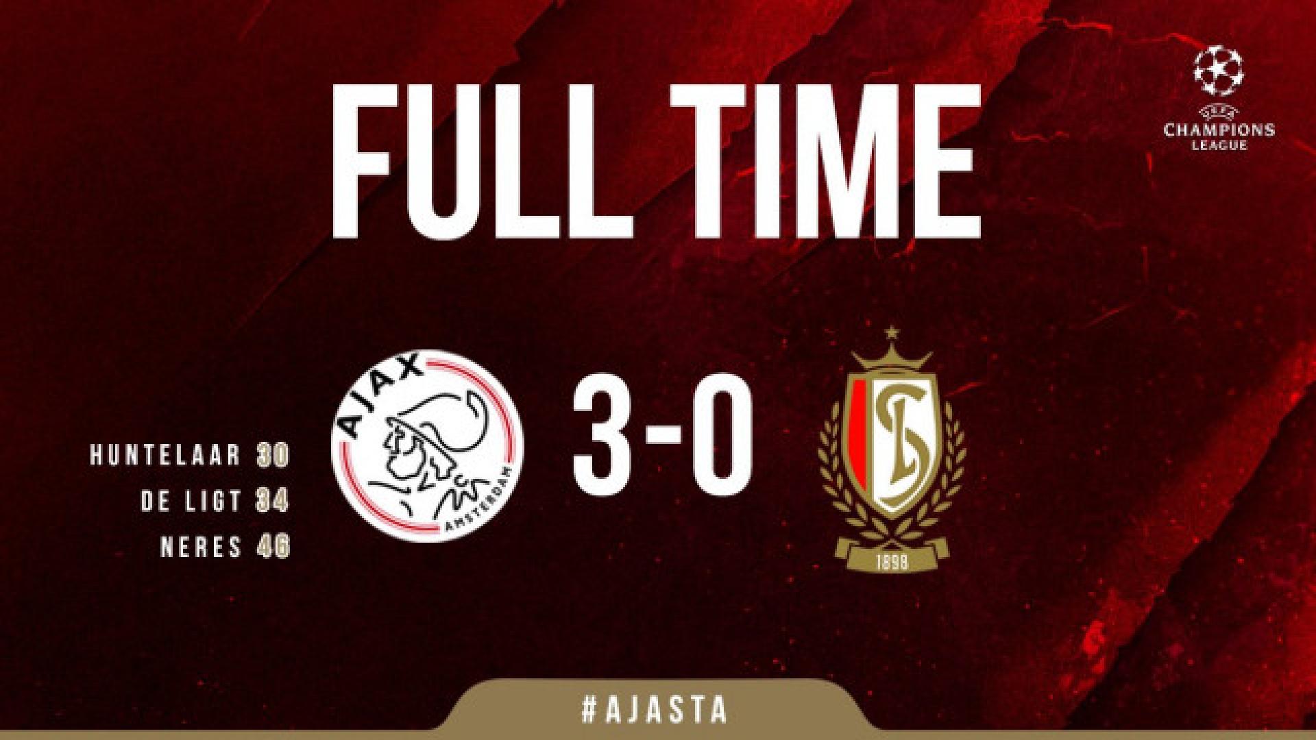 Battu 3-0 à l'Ajax, le Standard jouera l'Europa League