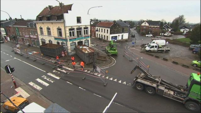 Beaufays : travaux importants au carrefour de l'Air Pur