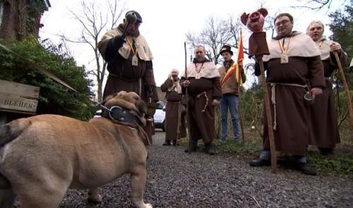Bénédiction des animaux par la confrérie de Saint-Antoine