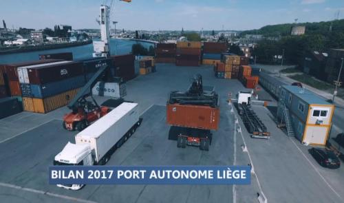 Bilan 2017 du Port autonome de Liège
