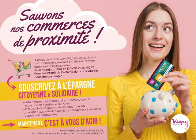 Blegny lance une épargne citoyenne pour soutenir le commerce