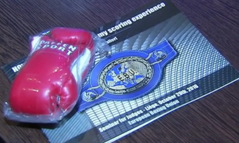 Boxe : Séminaire sur l'arbitrage