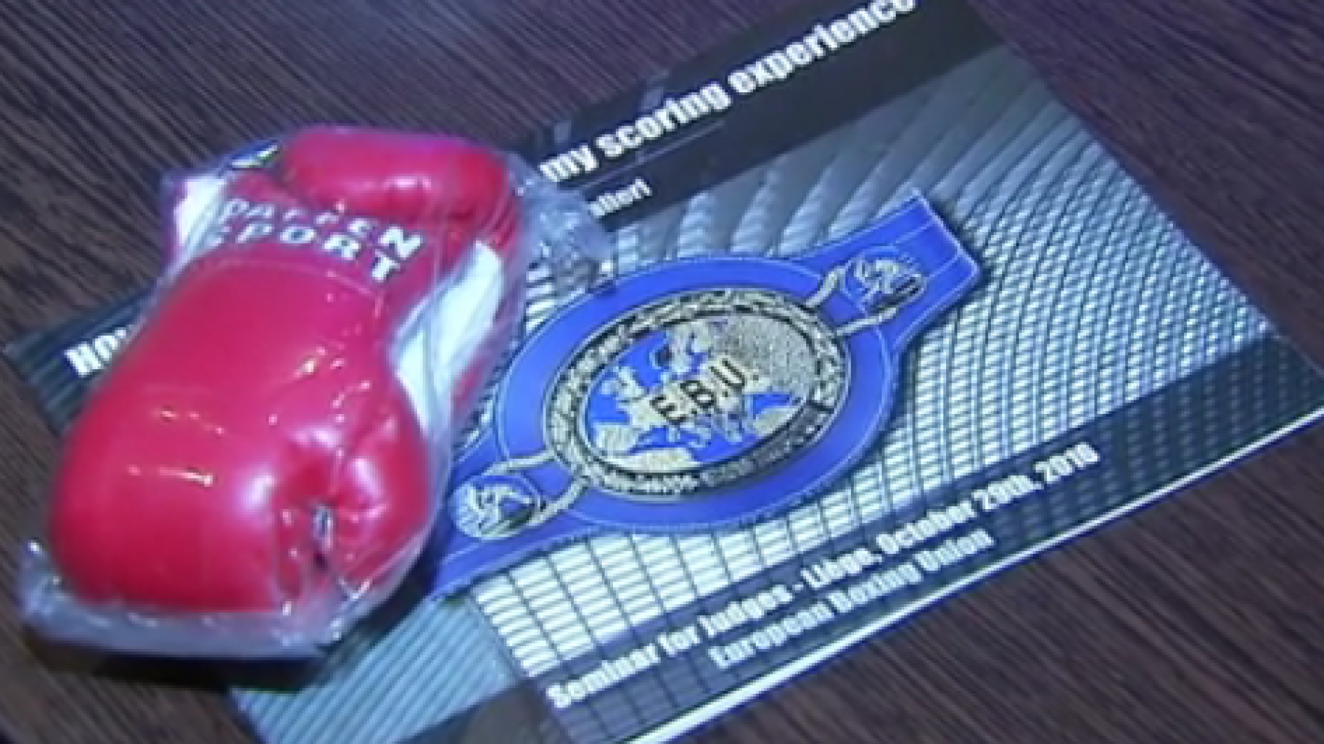 Boxe : Séminaire sur l'arbitrage