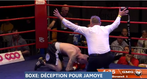 Boxe : énorme déception pour Steve Jamoye