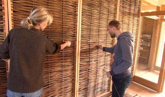 Braives : une annexe entièrement bardée de saule pour la MMER
