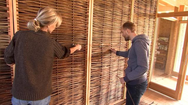 Braives : une annexe entièrement bardée de saule pour la MMER