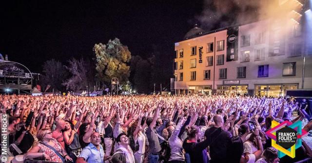 Bruel et Zazie aux Francofolies de Spa 2019
