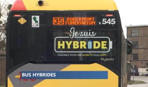 Bus hybrides au TEC Liège-Verviers