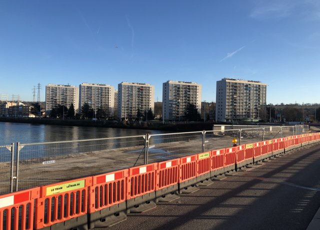 Cas de force majeure reconnue pour l'arrêt du chantier du tram