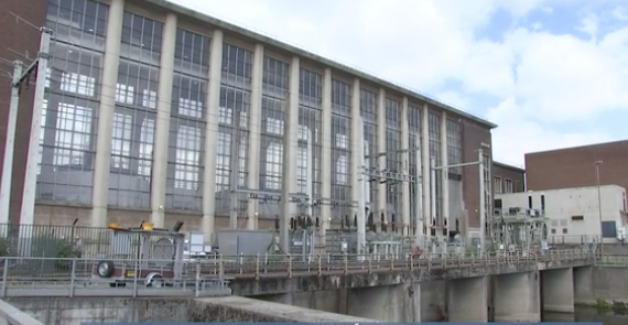 Centrale hydro-électrique de l'Ile Monsin : investissements et évacuation de déchets