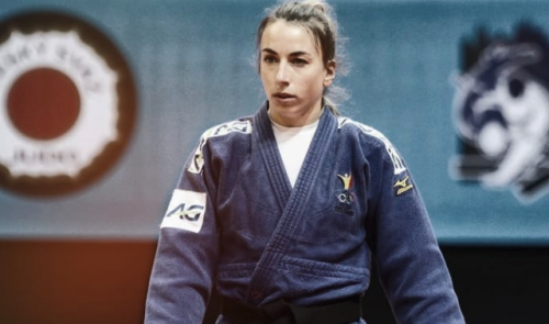 Charline Van Snick au tapis à cause des blessures