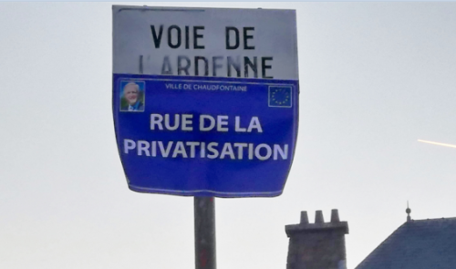 Chaudfontaire : les jeunes CSC rebaptisent les rues ! 