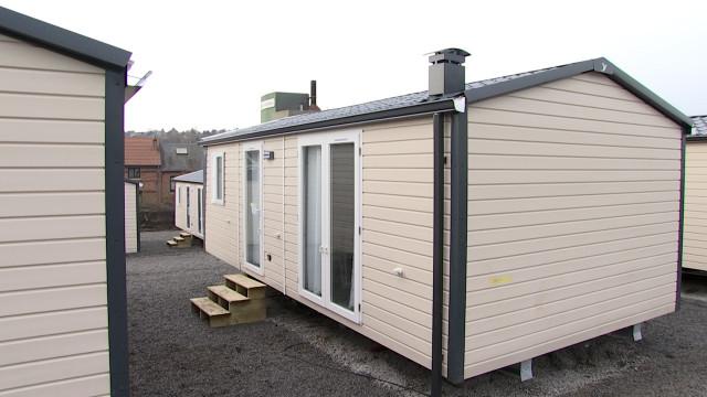 Chaudfontaine: les premiers logements modulaires pour les sinistrés