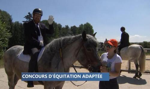Concours d'équitation adaptée chez Hippopassion 