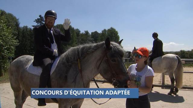 Concours d'équitation adaptée chez Hippopassion 