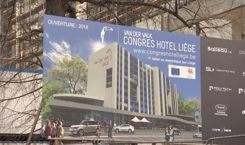 Congrès Hôtel Liège : un chantier en plein ébullition 
