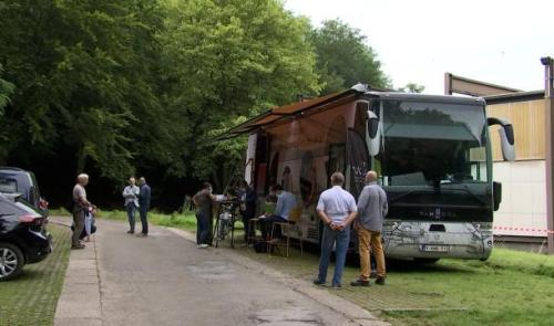 Construbus : des professionnels à la rencontre des sinistrés