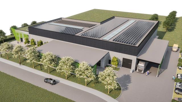 Construction d'un hub circuit court liégeois