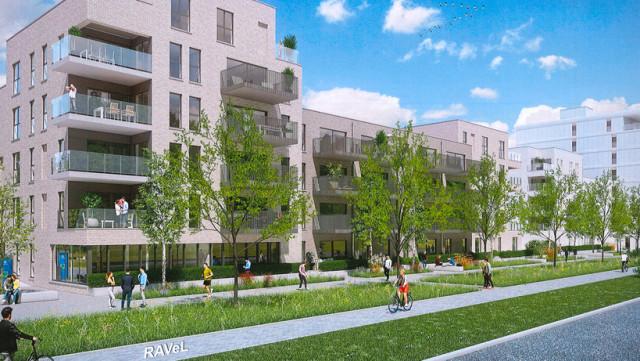 Projet de construction de 173 logements à Fléron.