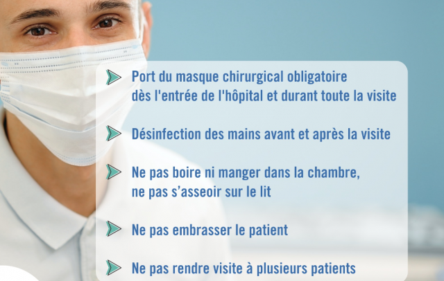 Contaminations Covid : les hôpitaux adaptent les conditions de visite