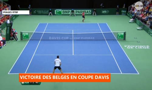 Coupe Davis : la Belgique se qualifie pour les quarts de finale