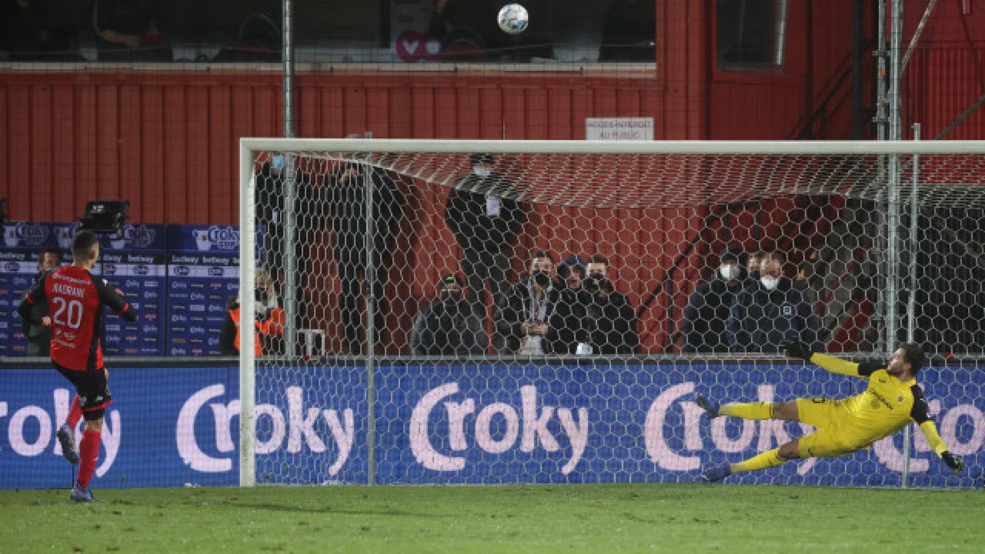 Coupe : le RFC Seraing cède aux tirs au but
