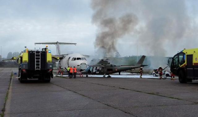 Crash à Liège Airport: une simulation de catastrophe grandeur nature