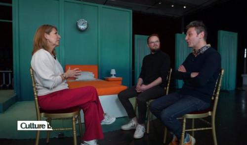 CultureL avec André Borbé et Lionel Polis à l'ORW, la chanteuse ESTL et la No Name Gallery