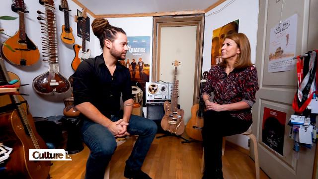 CultureL avec le compositeur Simon Fransquet, le Fabrice Mukuna Band et l'expo "Naviguer à vue"