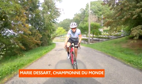 Cyclisme: Marie Dessart, championne du monde 