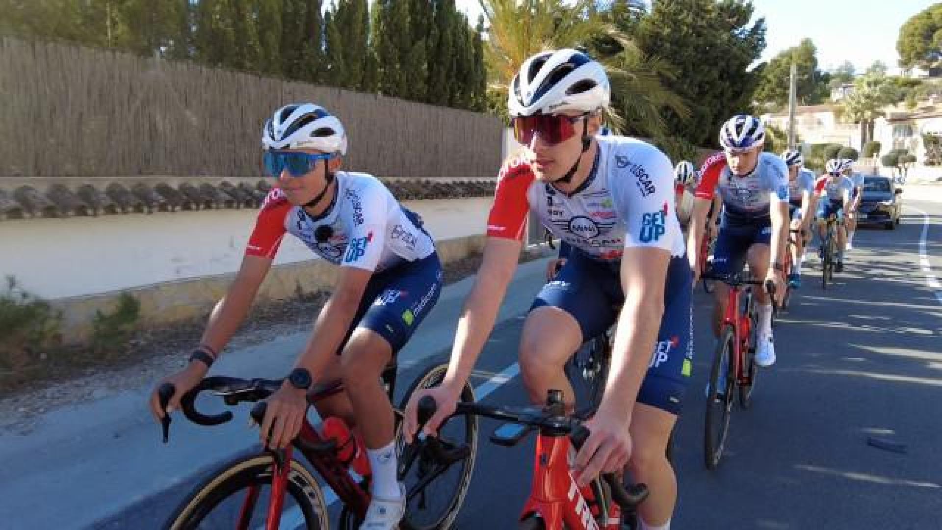 Cyclisme: Mini Discar prépare sa saison sous le soleil de Calpe!