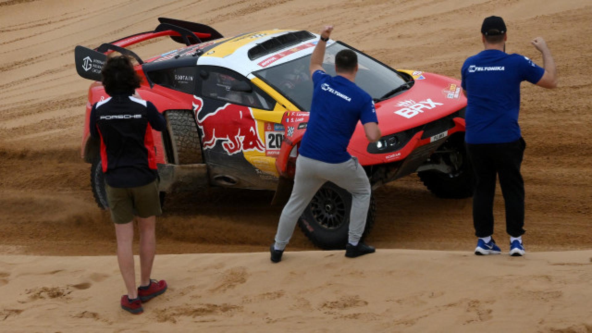 Dakar : le Liégeois Lurquin (avec Loeb) s'offre la 9e étape