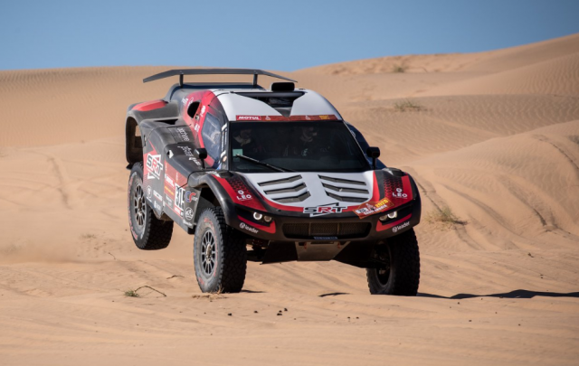 Dakar: excellent début pour le copilote liégeois Fabian Lurquin!