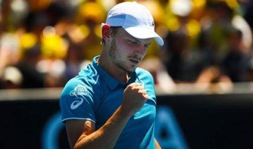 David Goffin en 1/8ème de finale à Madrid