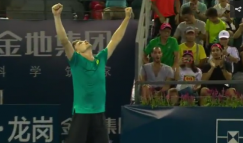 David Goffin en finale au tournoi de Tokyo 