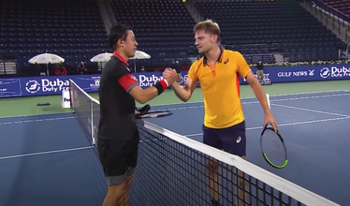 David Goffin: "J'étais en retard tout le temps"