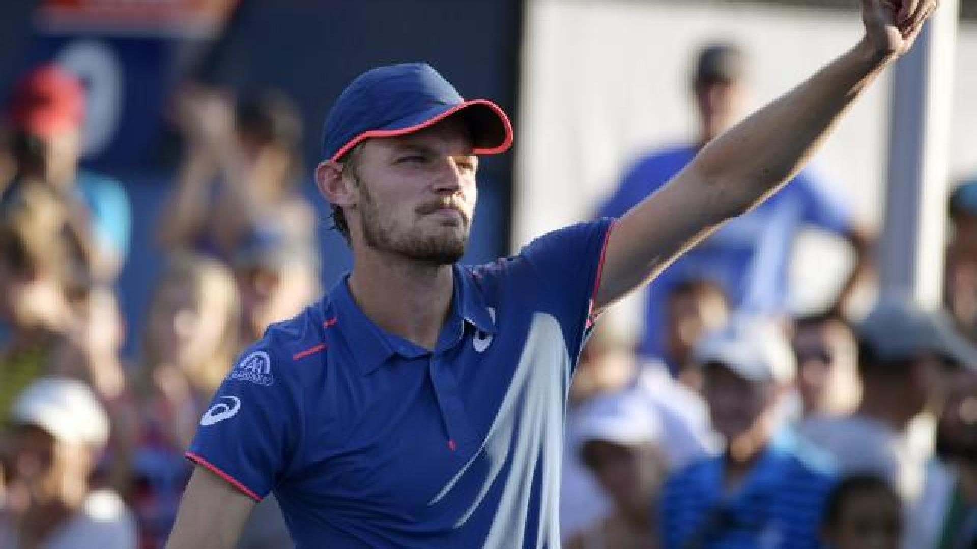 David Goffin pour la troisième fois au troisième tour de l'US Open