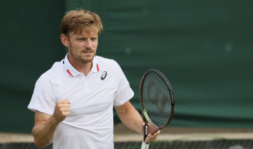 David Goffin: "Une manière originale de commencer le tournoi"