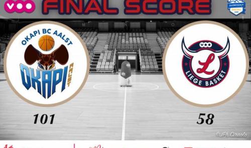 Début de compétition difficile pour Liège Basket